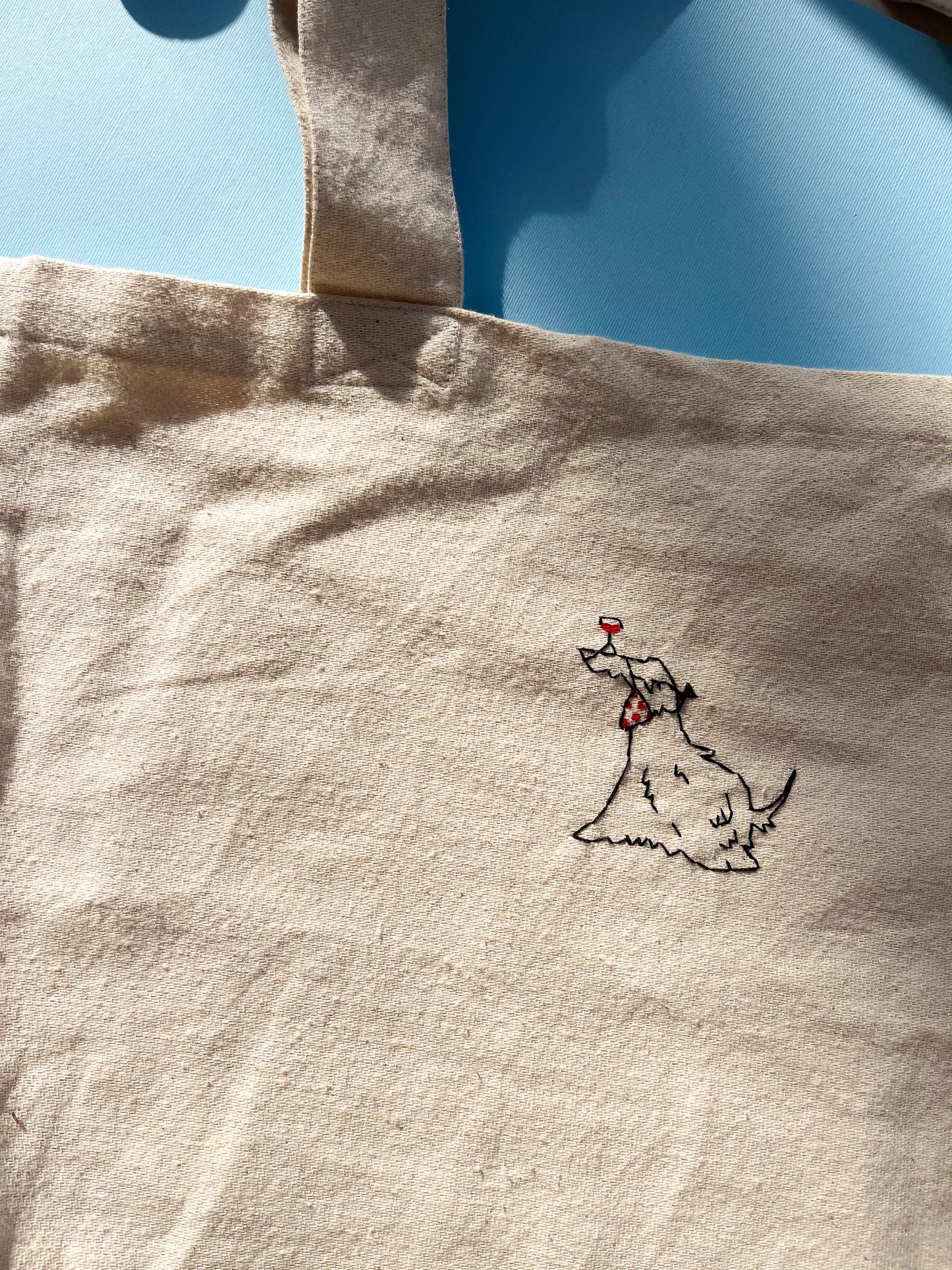 drip tote bag