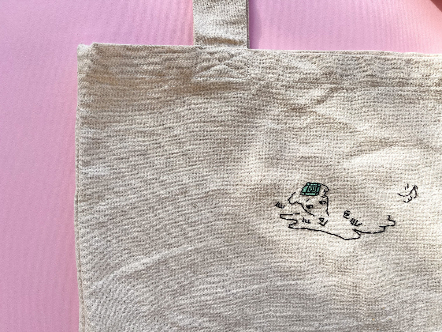 drip tote bag