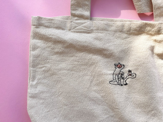 drip tote bag